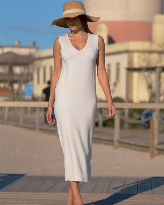 Vestido de malha