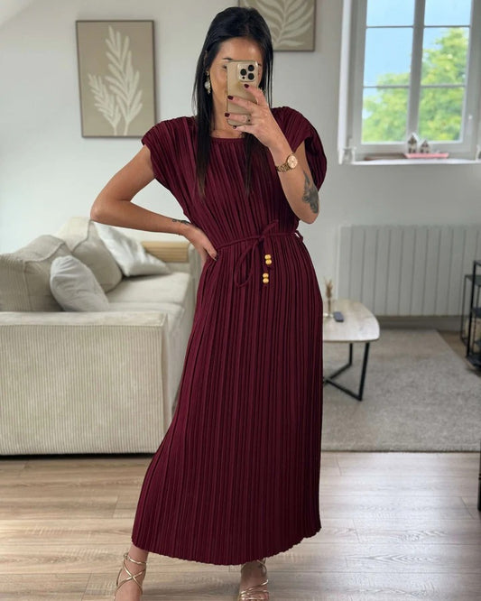 Vestido plissado
