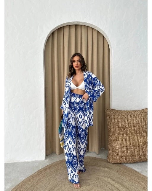 Conjunto De Quimono Estampado