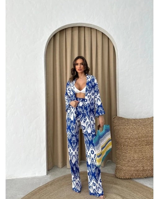 Conjunto De Quimono Estampado