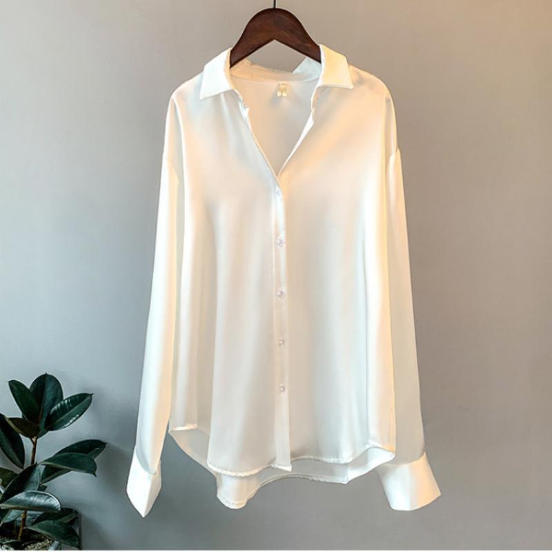 Camisa de Cetim para mulher